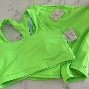 Fablectics super cute neon set